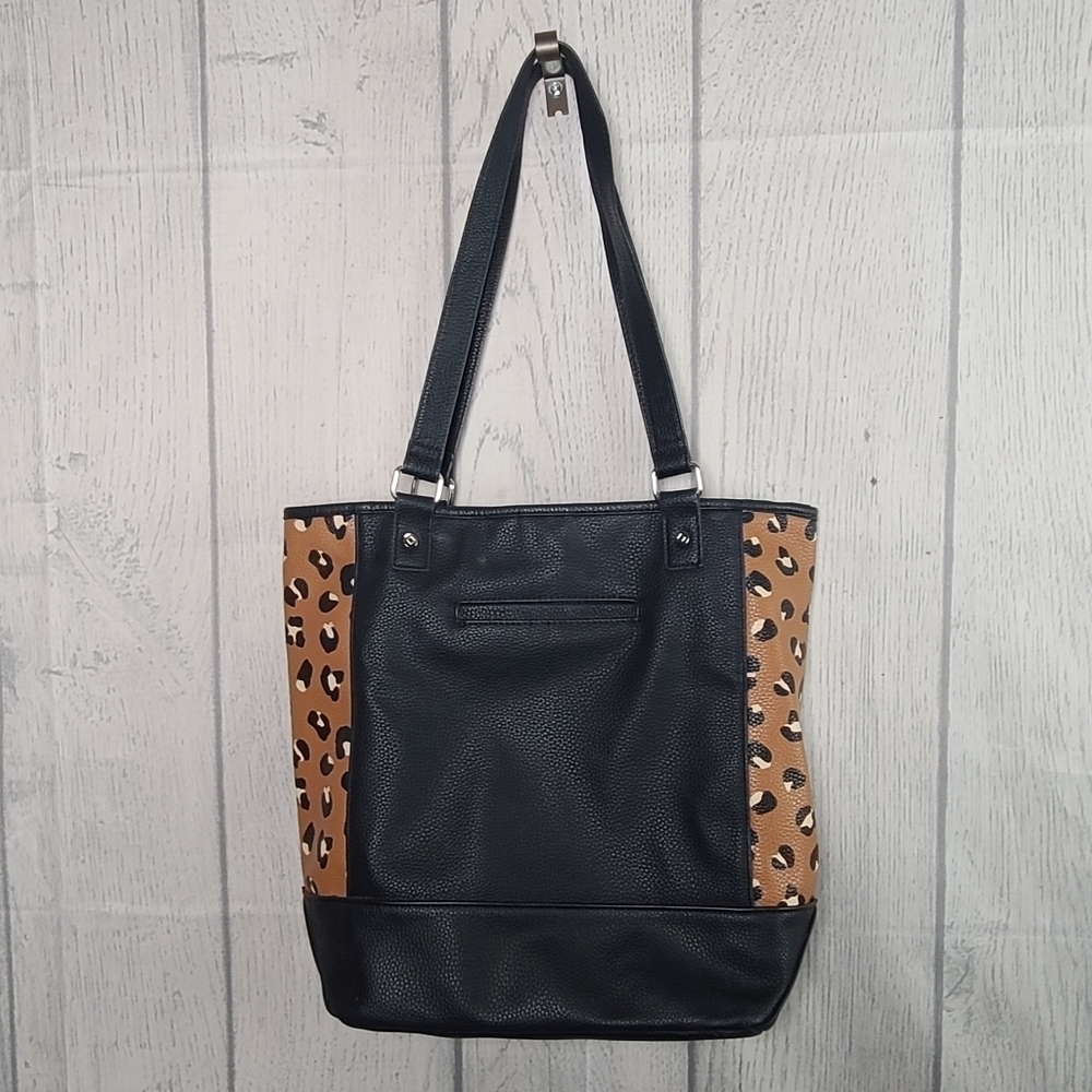 Thirty One Jewel Leopard Print Tote Purse